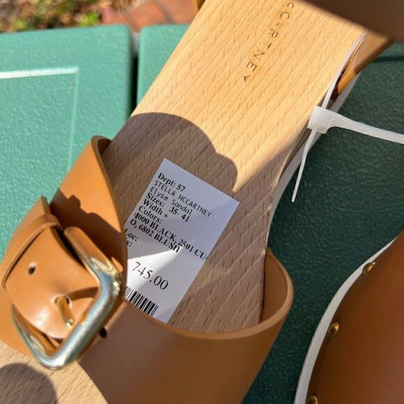 Stella McCartney Elyse Wedge Platform Sandals NWT - Picture 8 of 11